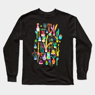 Imaginary Lush Plant Garden Long Sleeve T-Shirt